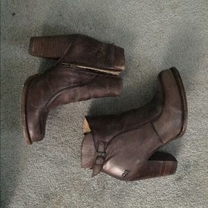 Bedstu Women’s Isla Brown Driftwood Boots Size 10